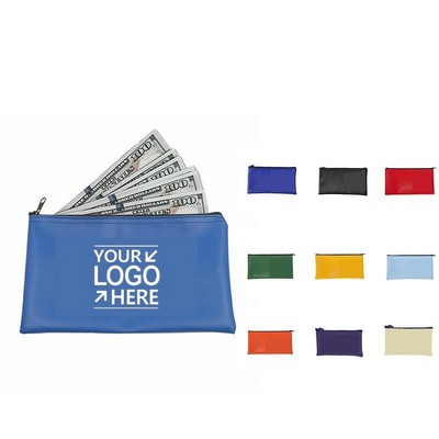 Portable PU Coin Purse with Zipper