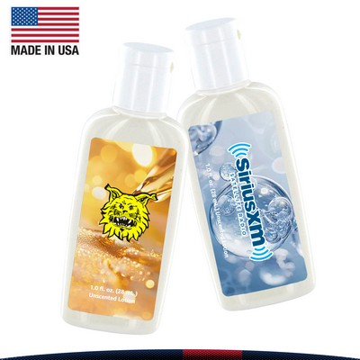 1 oz. Ashleigh Clear Oval Bottle Lotion