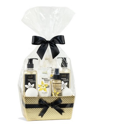 Vanilla Bath & Body Basket